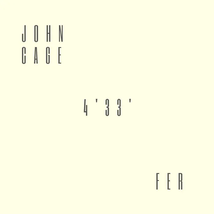4′33″ cover art